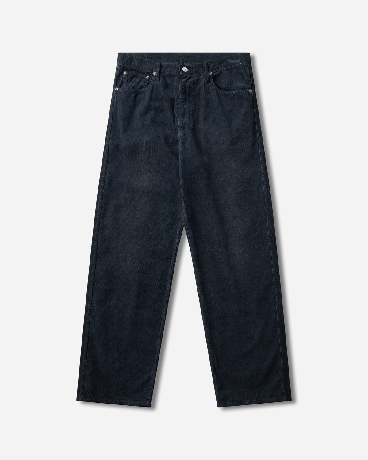 visvim Fluxus 03 Wide Cords Black Pants Trousers 0126205008003 BLK
