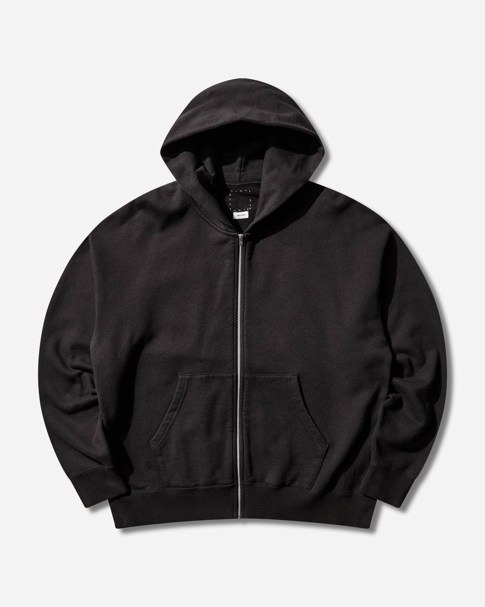 visvim Ultimate Jumbo Sb Hoodie F.Z. Black Sweatshirts Zip-Ups 0126105010010 1