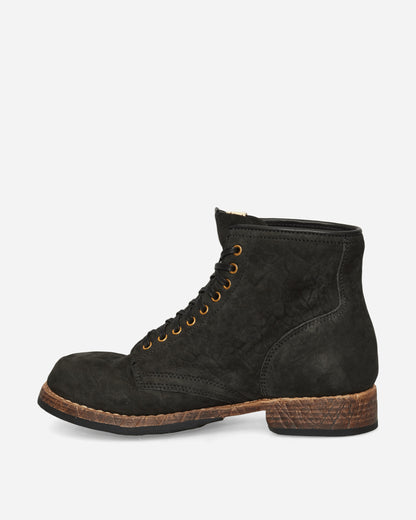visvim Brigadier Mid-Folk Black Boots Laced Up Boots 0126102002003 1