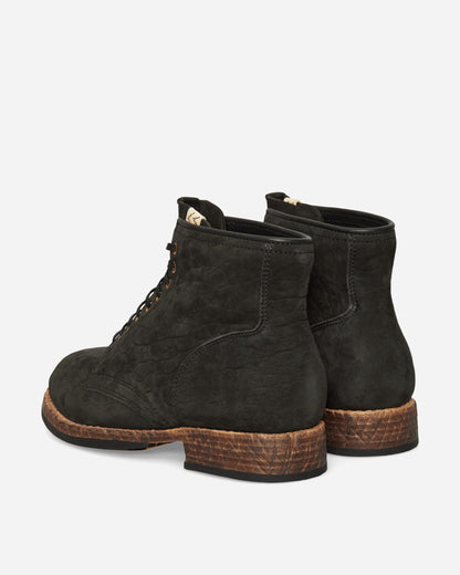 visvim Brigadier Mid-Folk Black Boots Laced Up Boots 0126102002003 1