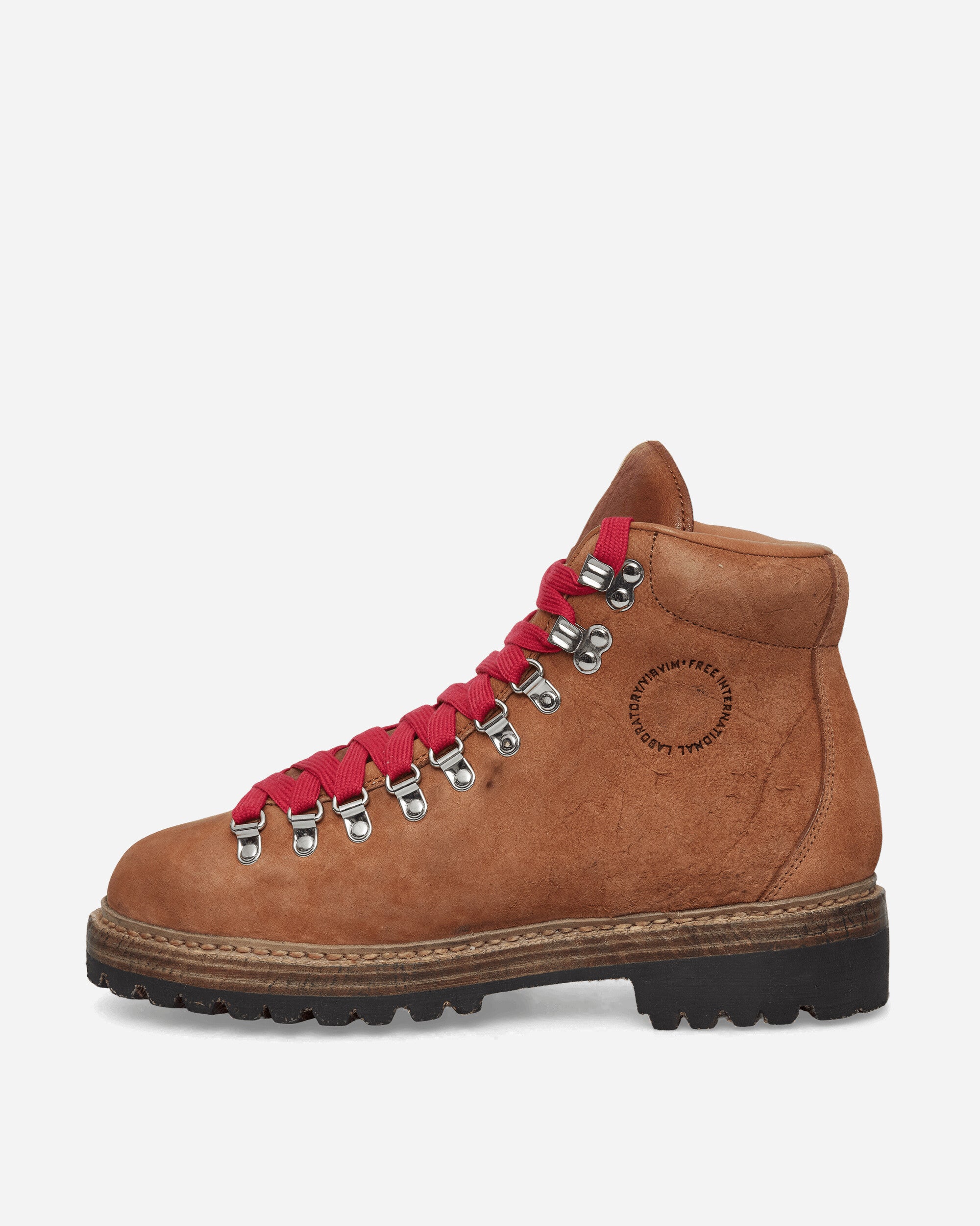 visvim Whymper Boots-Folk Brown Boots Laced Up Boots 0126102002004 1