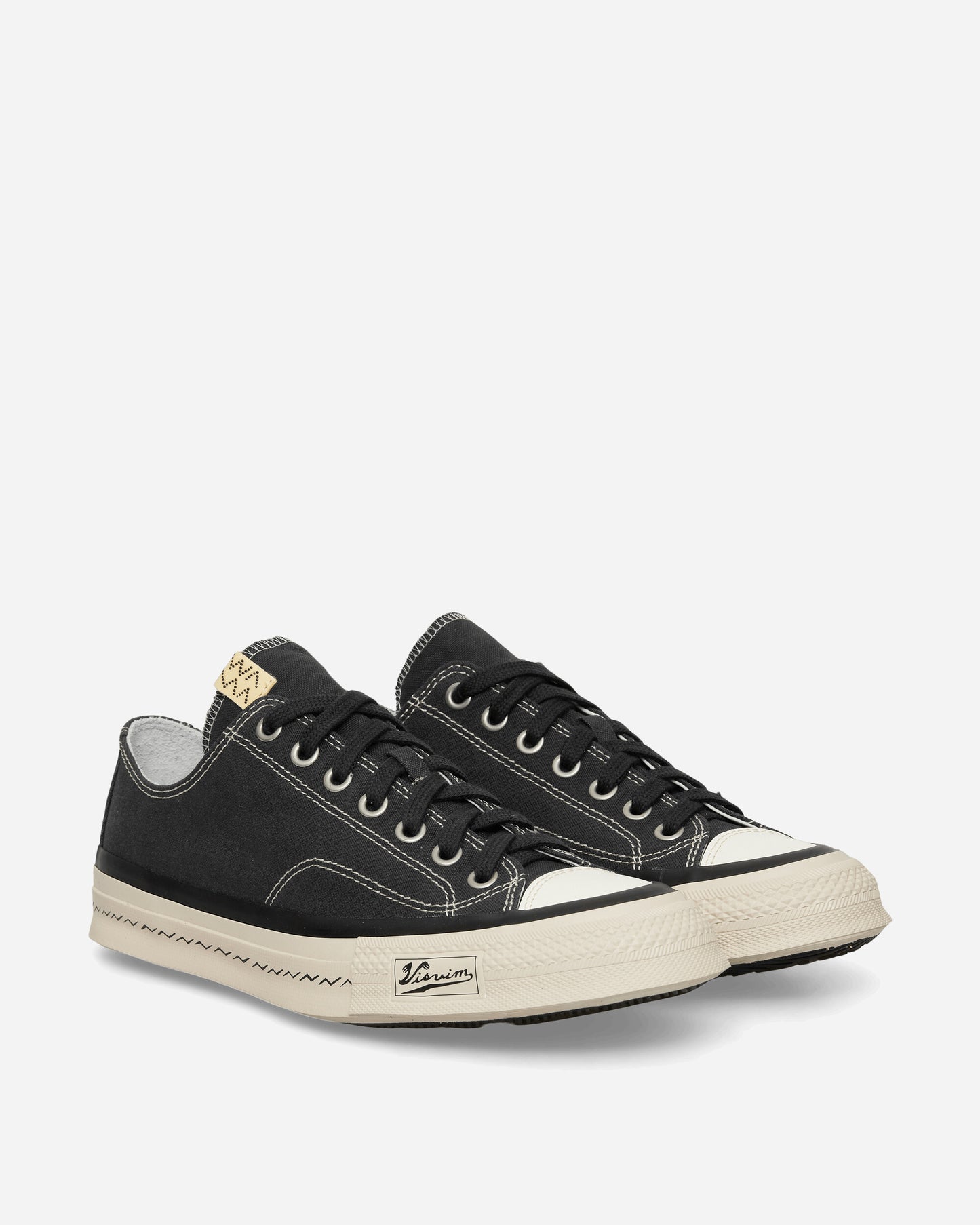 visvim Skagway Lo Black Sneakers Low 0126301001001 BLACK