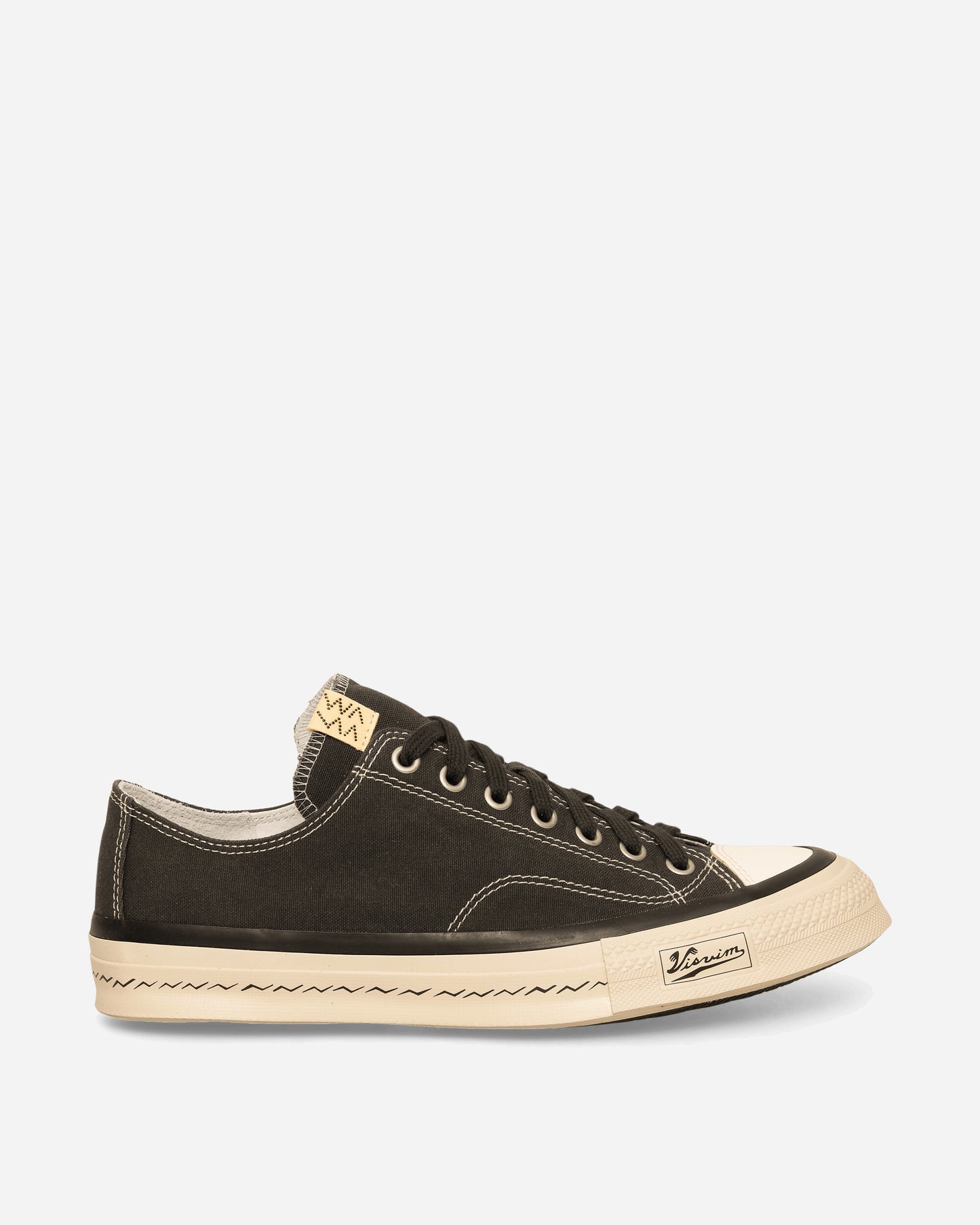 visvim Skagway Lo Black Sneakers Low 0126301001001 BLACK
