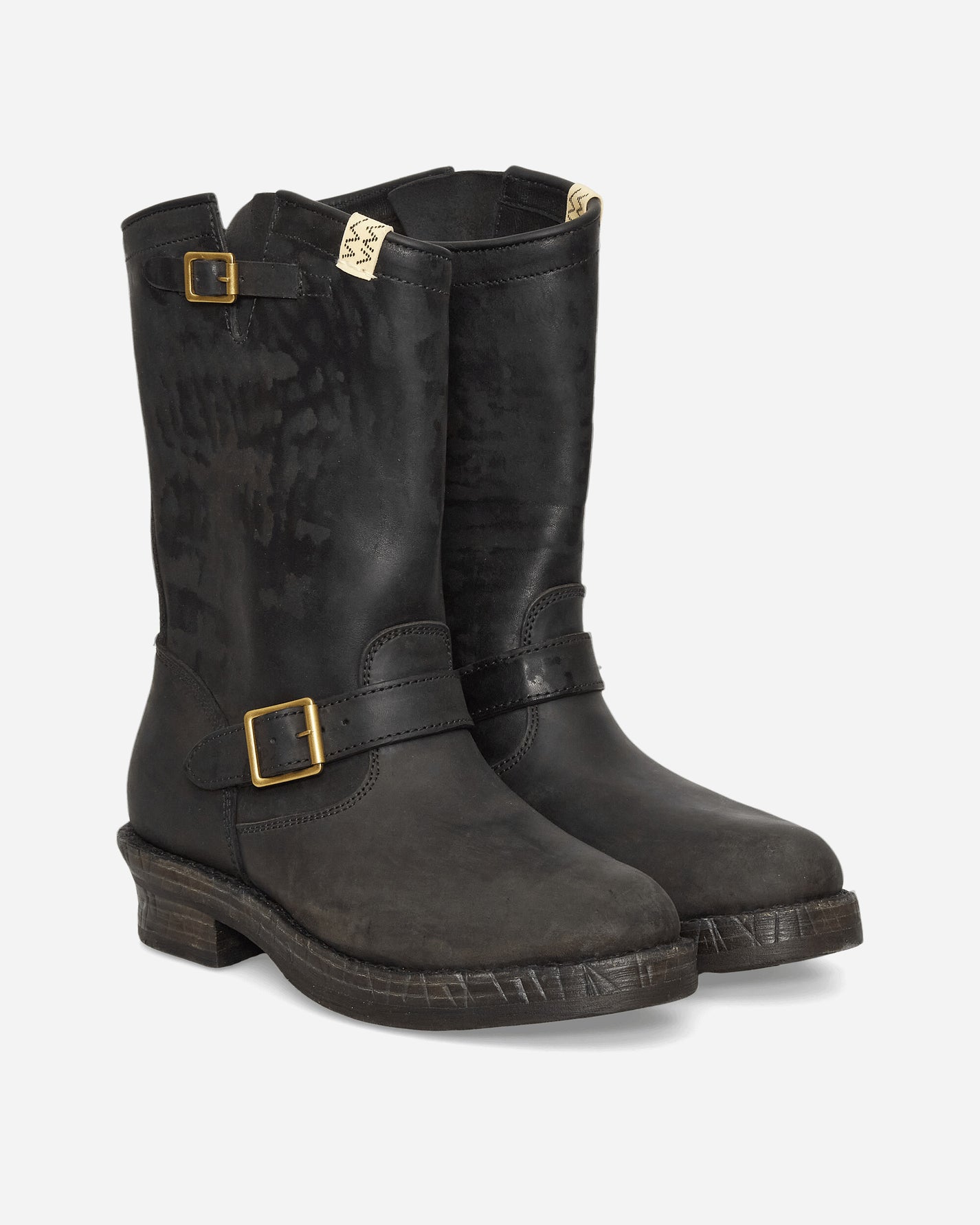 visvim T.W.O. Boots-Folk Black Boots Mid Boot 0126102002007 2