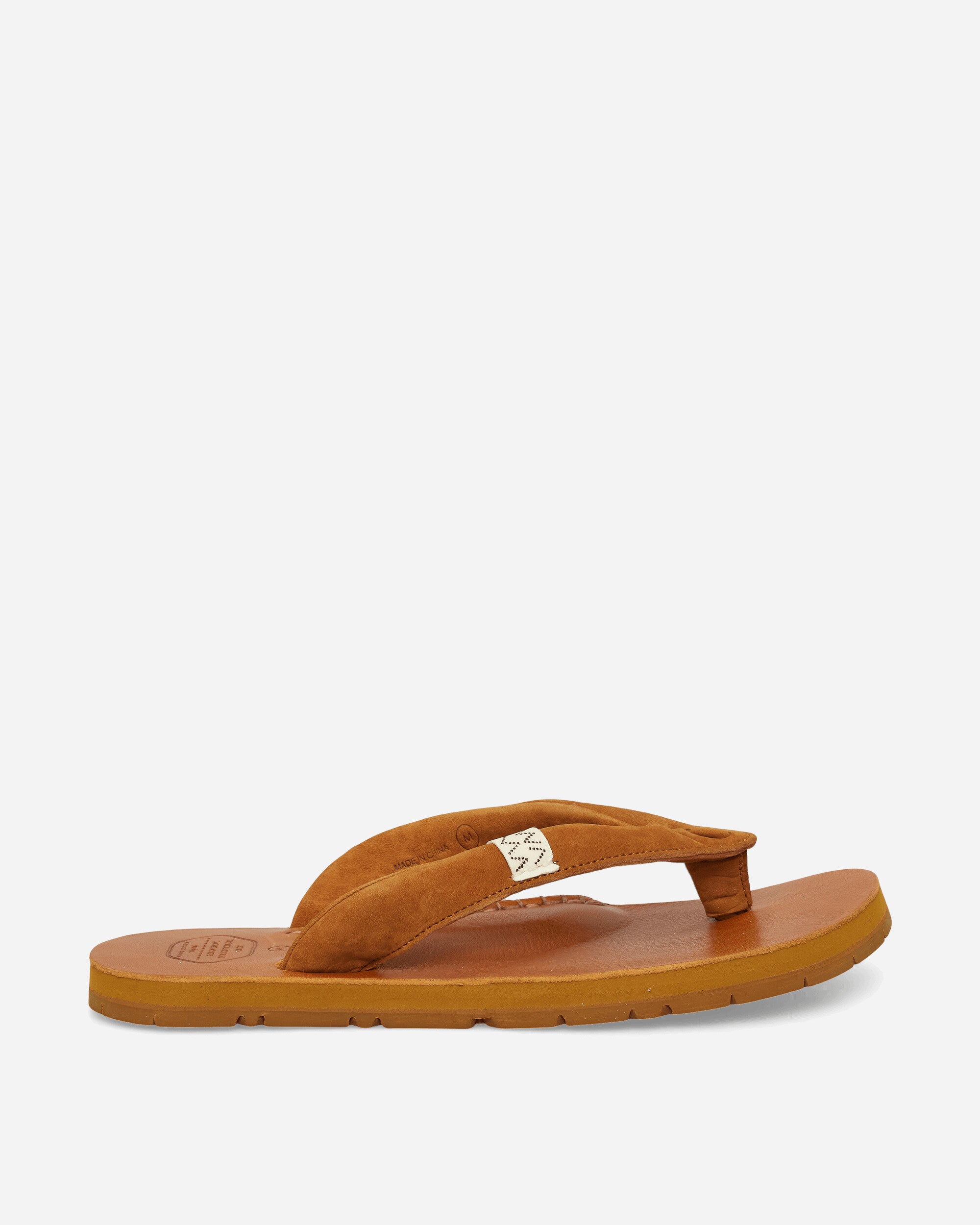 visvim Lama Sandal-Folk Camel Sandals and Slides Sandals and Mules 0126302002001 CAMEL