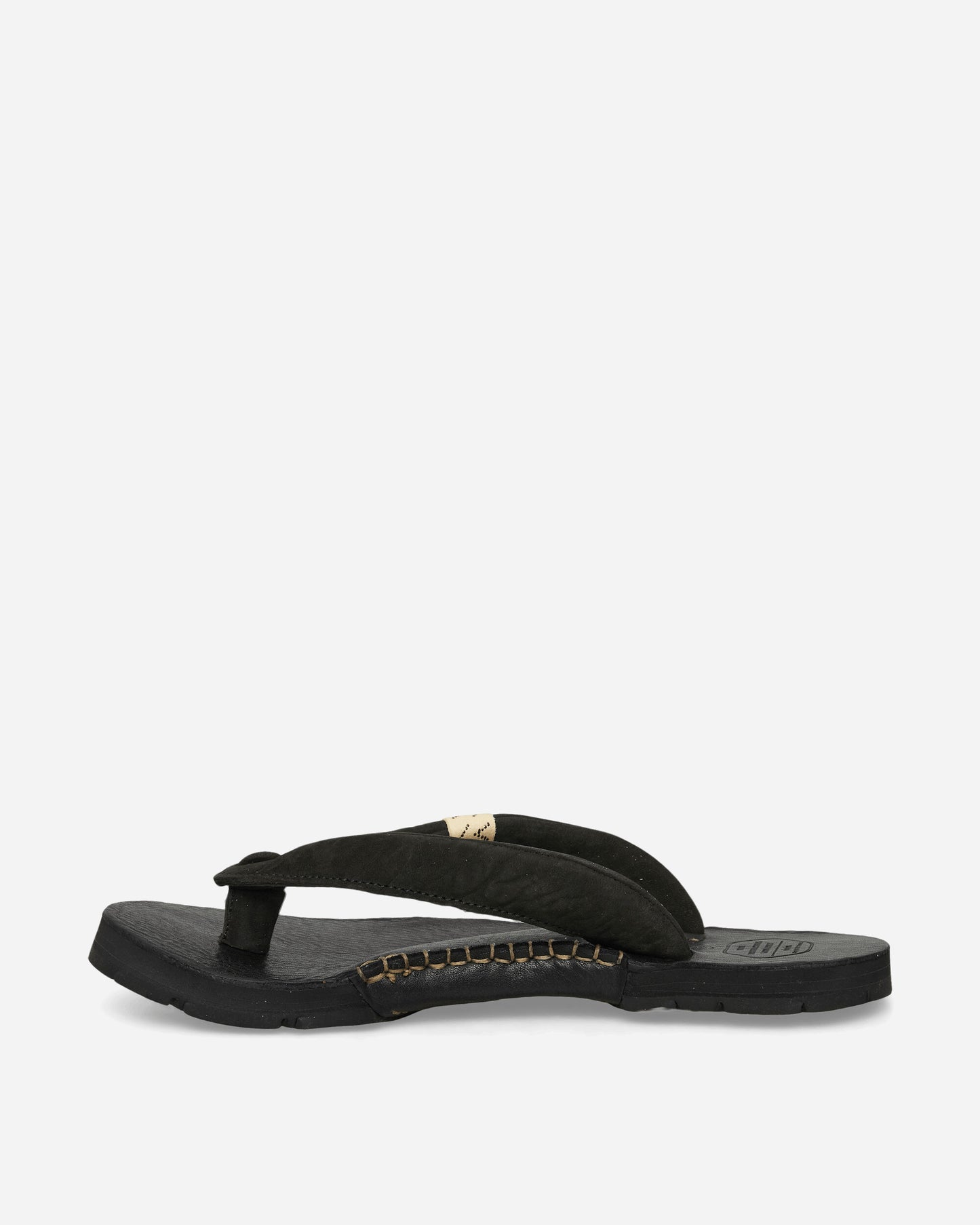 visvim Lama Sandal-Folk Black Sandals and Slides Sandals and Mules 0126302002001 BLACK