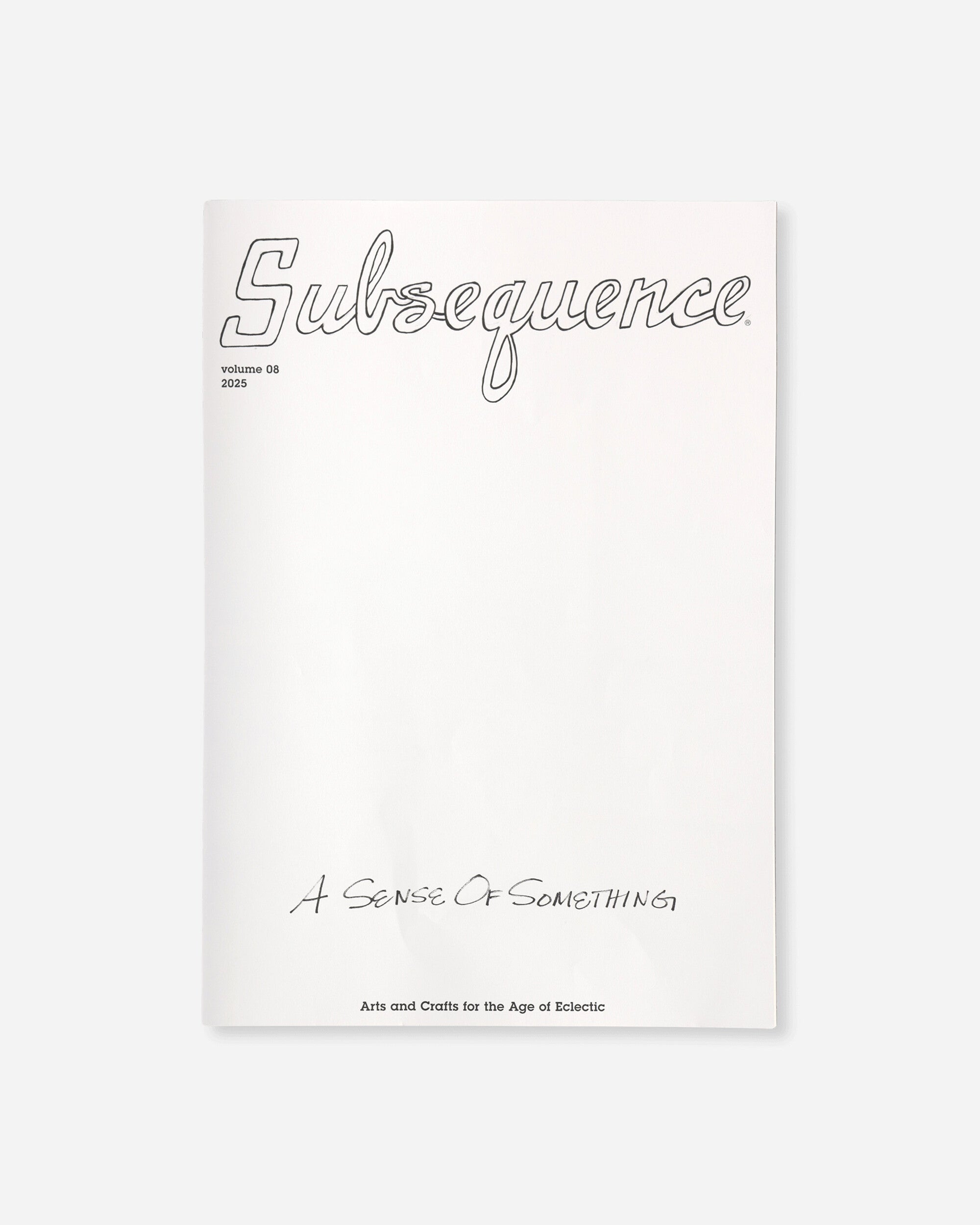 visvim Subsequence Magazine Vol.8 Multi Books and Magazines Magazines 0619999999008  MULTI