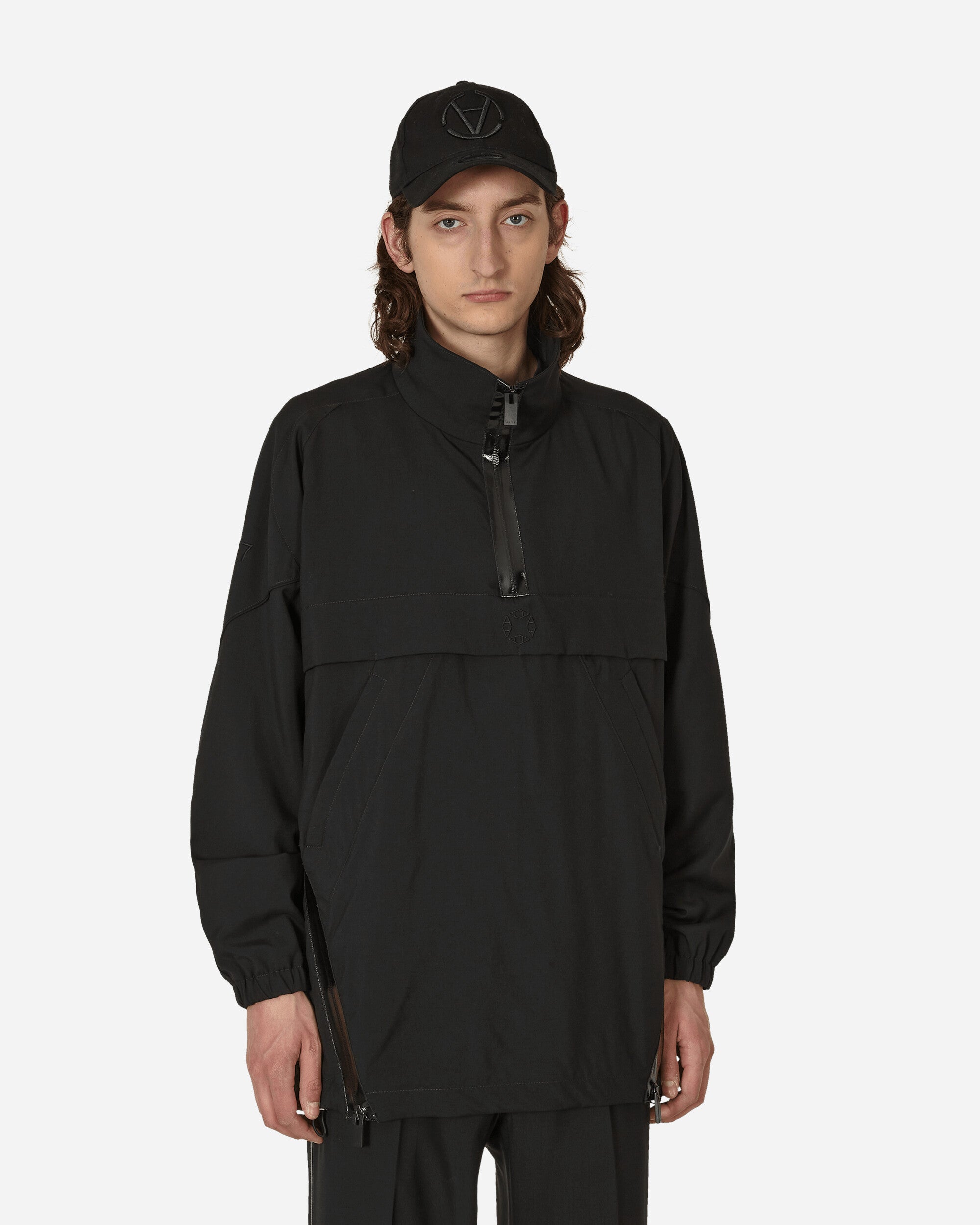 Tailoring Sail Pullover Jacket Black