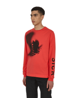 1017 Alyx 9SM Treated Infra Red T-Shirts Longsleeve AAMTS0267FA01 RED0005