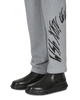 1017 Alyx 9SM Script Grey Melange Pants Sweatpants AAUPA0278FA01 GRY0001