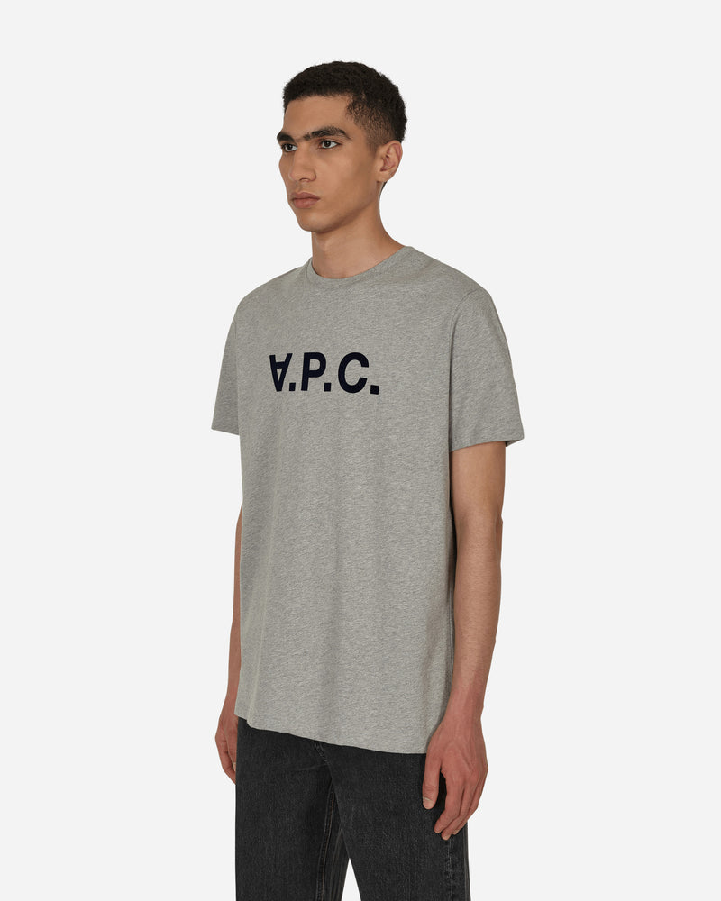 A.P.C. VPC Logo T-Shirt Grey - Slam Jam Official Store