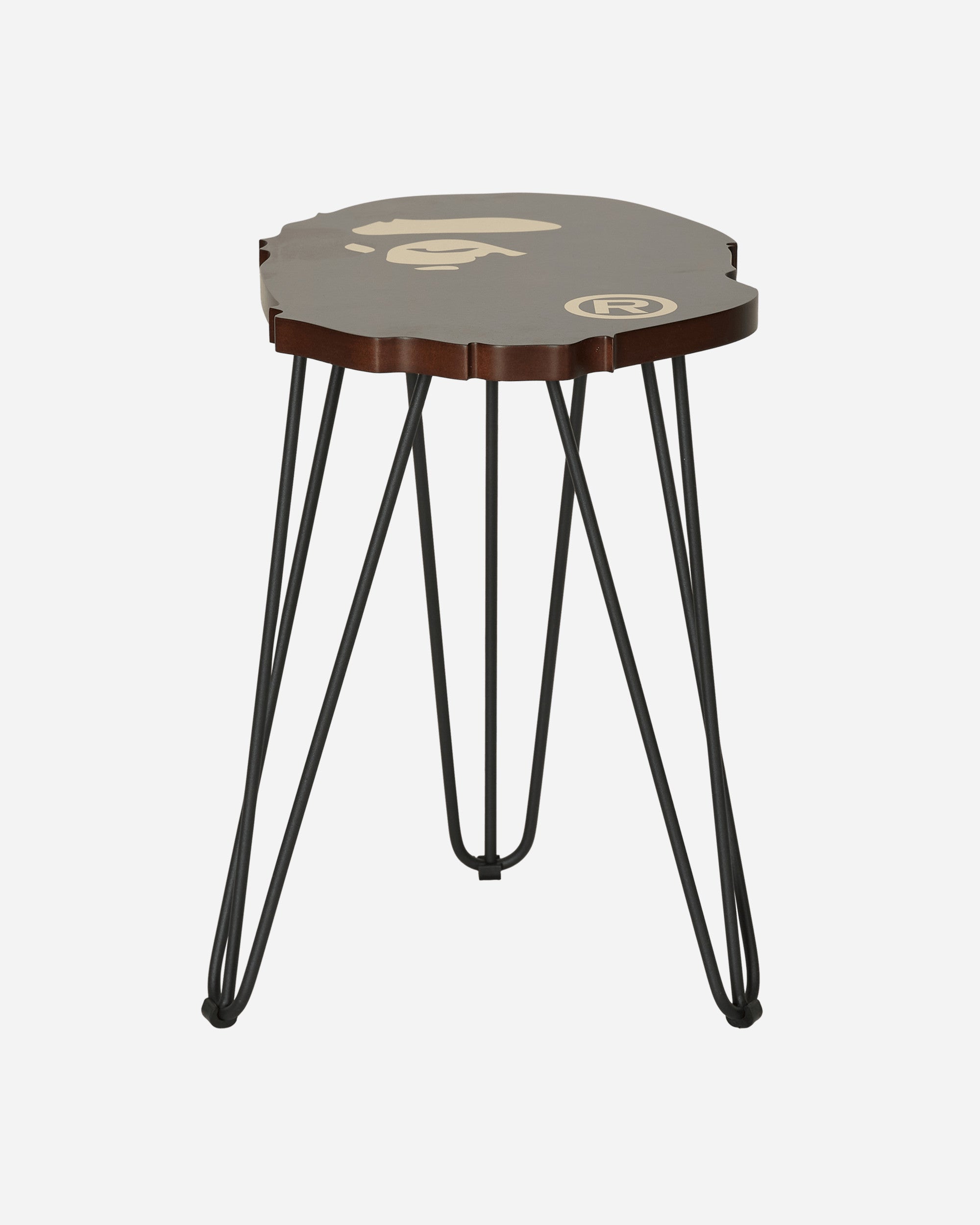 Ape Head Side Table Brown