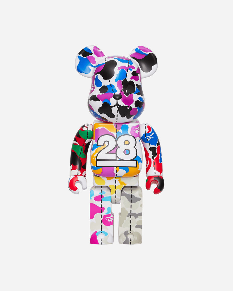 A Bathing Ape 28th Anniversary 400% Bape Camo Be@rbrick Multicolor