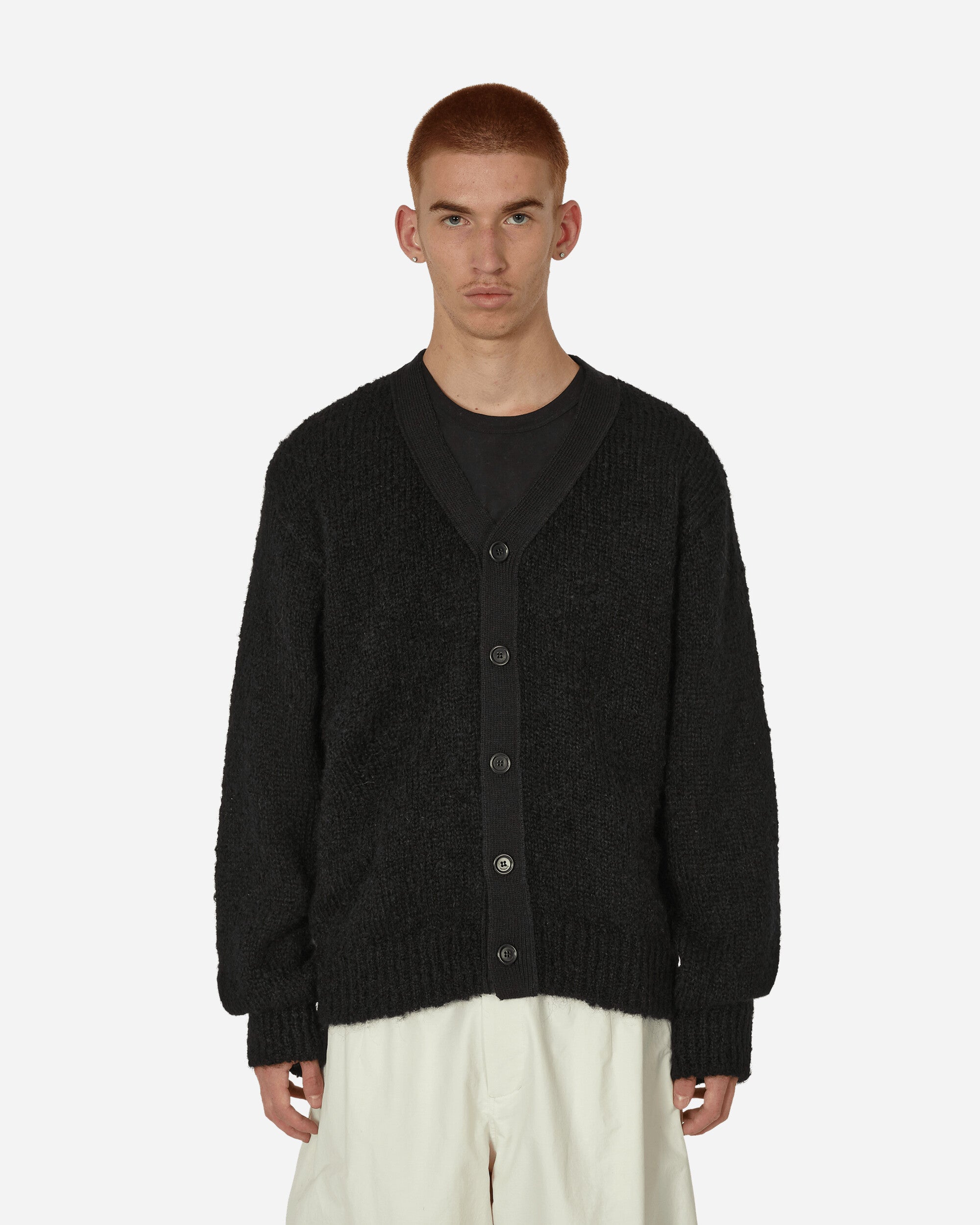 Grandpa Cardigan Black