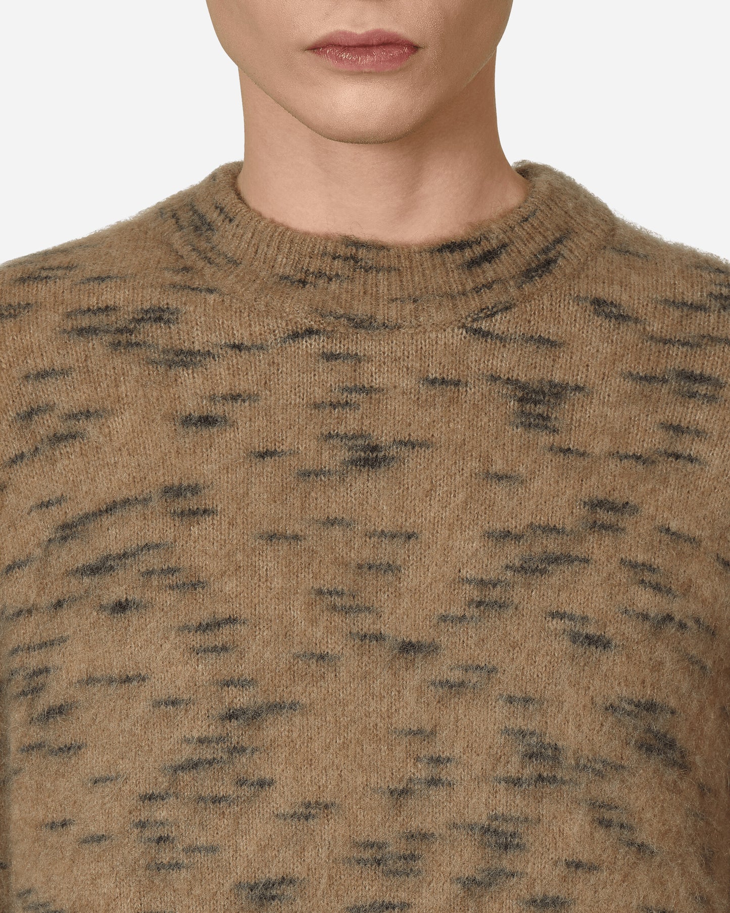 Acne Studios Fn-Mn-Knit000393 Cardinal Brown Knitwears Sweaters B60264- BLG