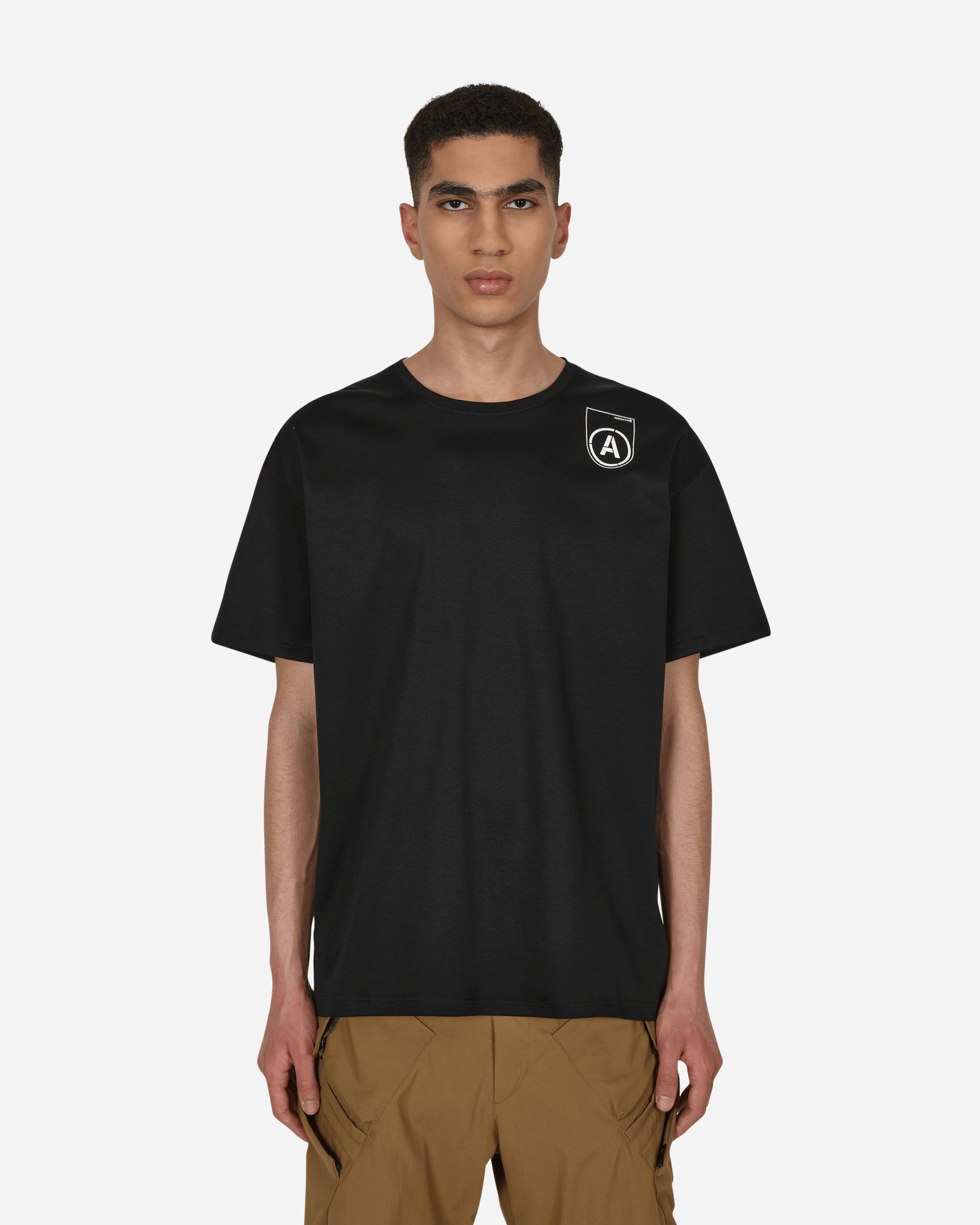 Acronym T-Shirt Black T-Shirts Shortsleeve S24-PR-B BLACK