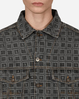 Ahluwalia Kalonji Denim Jacket Charcoal Coats and Jackets Jackets M-AHLU-DE001-AW22-FA61 CH