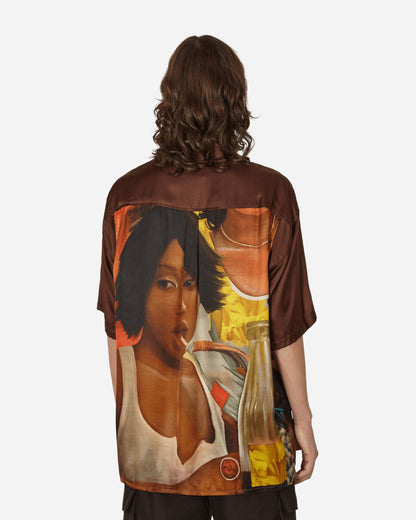 Ahluwalia Lateo Shirt Woman Print Shirts Shortsleeve M-AHLU-TO010-AW22-FA40 WP
