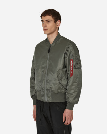 Alpha Industries Ai Ma-1 Vintage Green Coats and Jackets Vests 100101 432