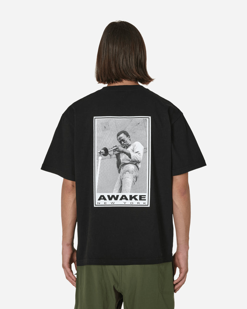 Awake NY Miles Davis T-Shirt Black - Slam Jam Official Store