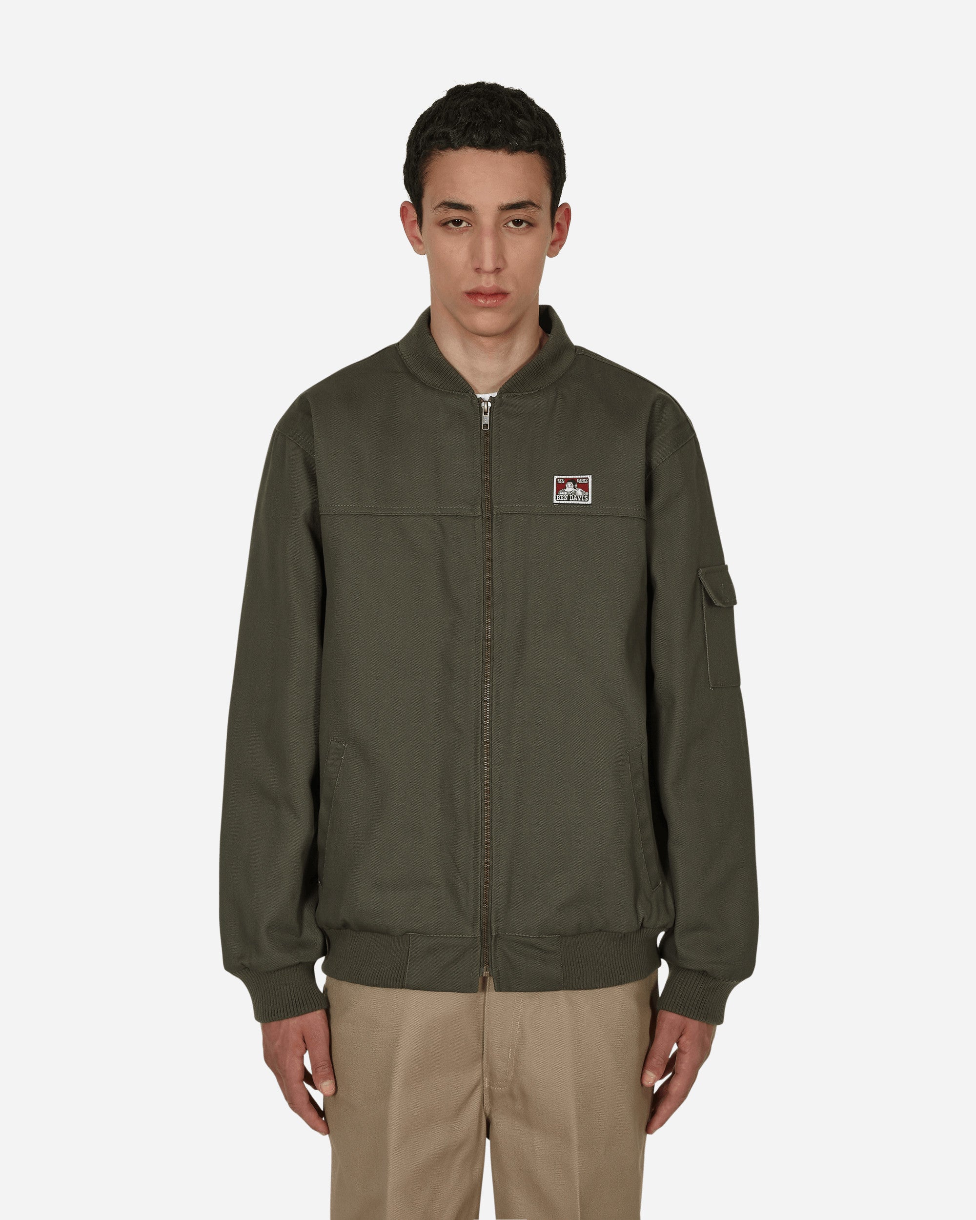 Ben Davis Bomber Jacket Green - Slam Jam® Official Store