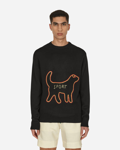 Bode Sport Black Multi Sweatshirts Crewneck MR24KT02MW001 099