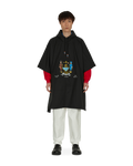 Bode Truro Crest Poncho Black Coats and Jackets Jackets MR23JA22N001 001