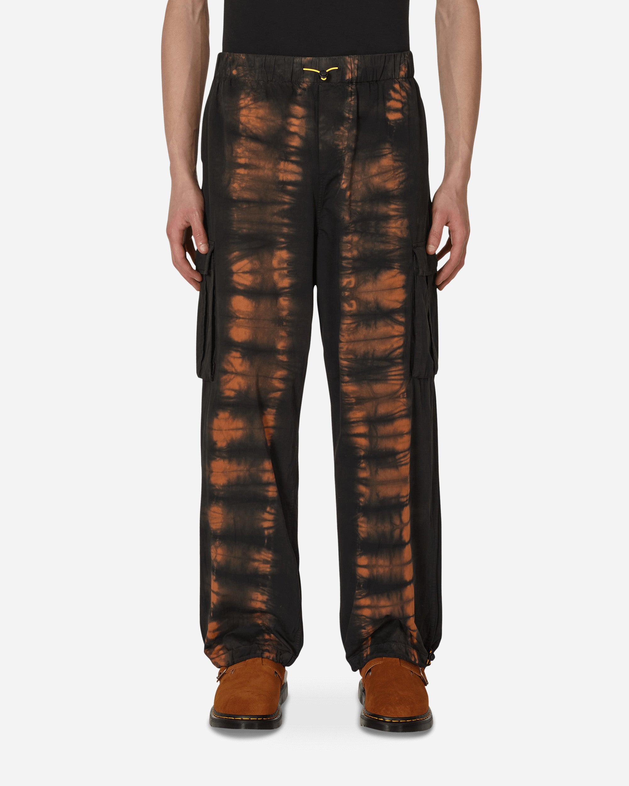 Zebra Dye Flight Pants Black