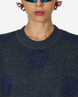 Brain Dead Teddy Fur Dot Knit Sweater Vest Navy Knitwears Gilets BDF23O17003373 NY01