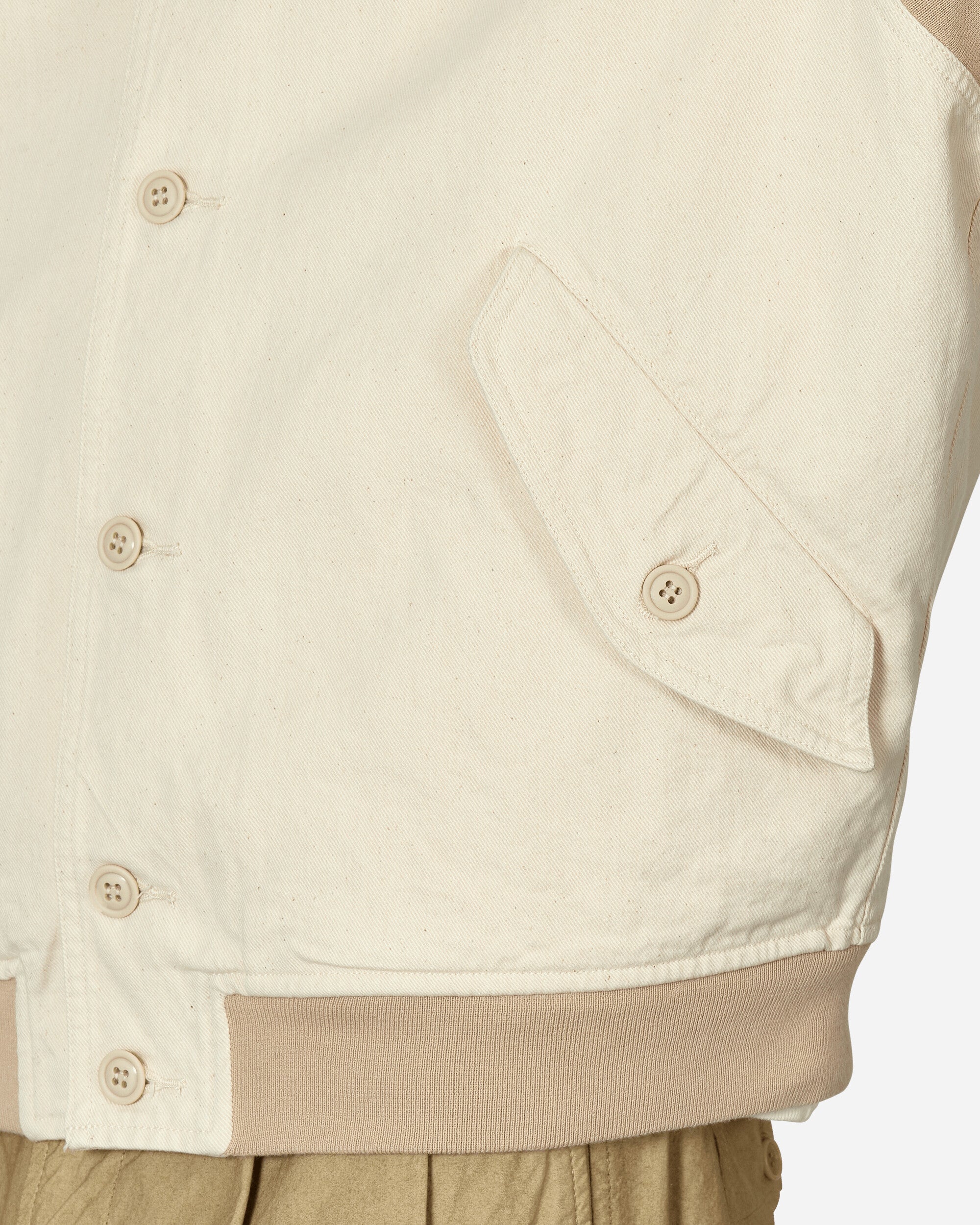 Cav Empt Counterfeit Life Button Jacket Beige - Slam Jam Official