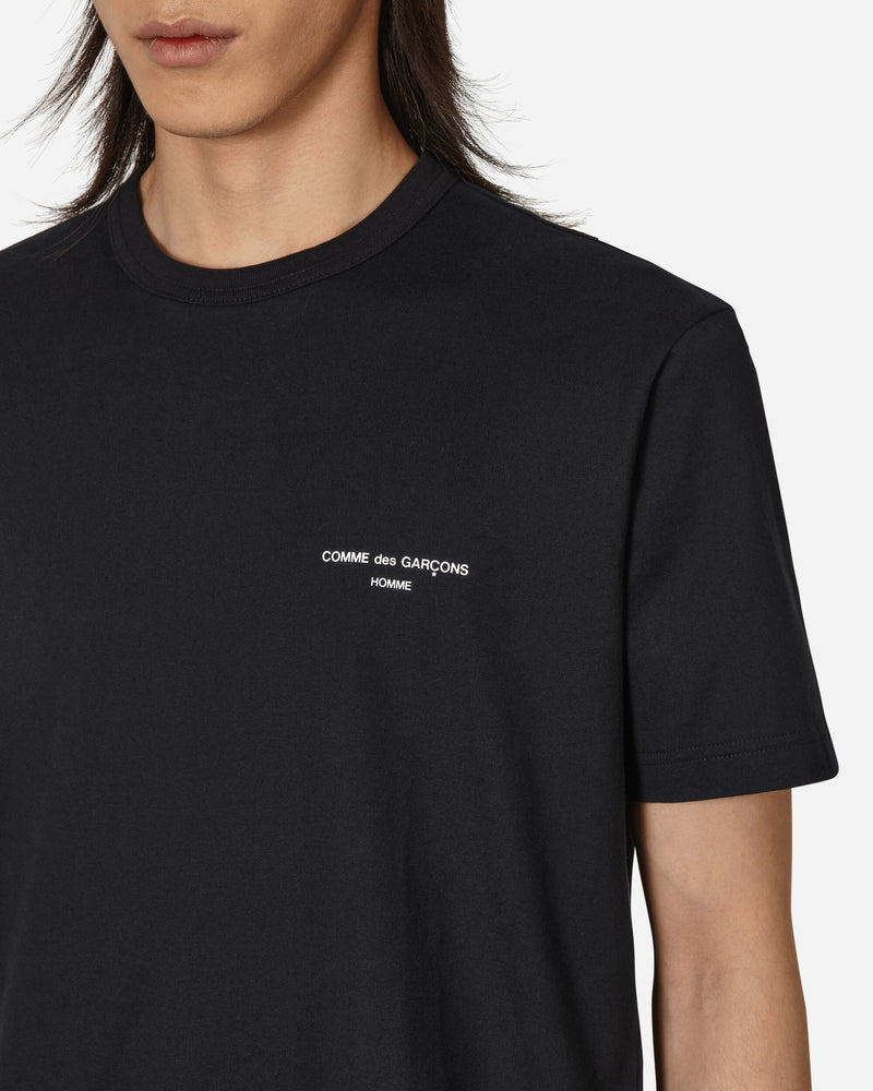 Ondartet Vent et øjeblik anker Comme Des Garçons Homme Logo T-Shirt Black - Slam Jam Official Store