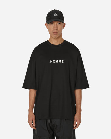 Comme Des Garçons Homme Men'S T-Shirt Black/White T-Shirts Shortsleeve HL-T008-W23 1