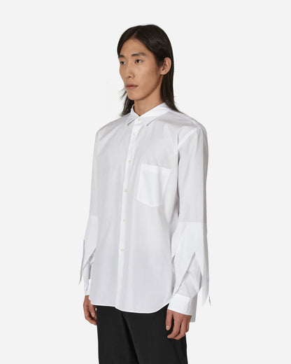 Comme Des Garçons Homme Plus Men'S Shirt White Shirts Longsleeve Shirt PK-B020-051 2