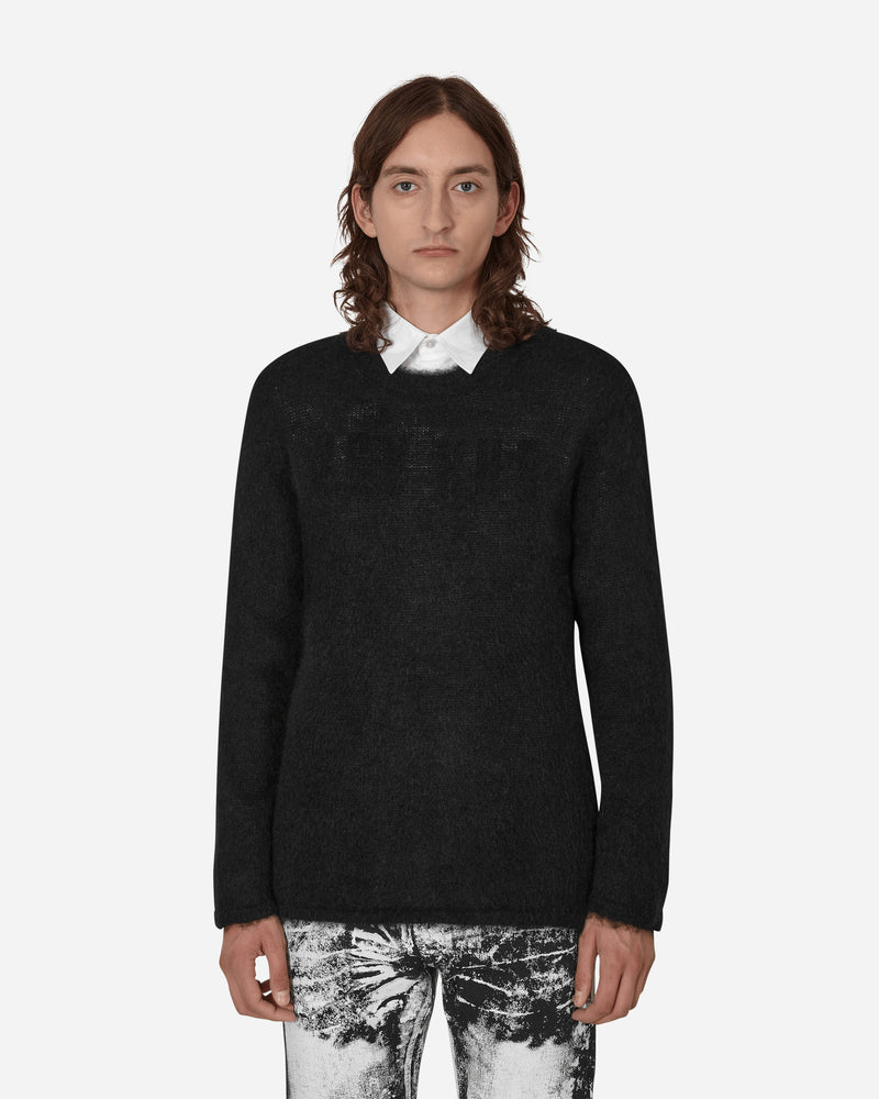 Mohair Crewneck Sweater Black