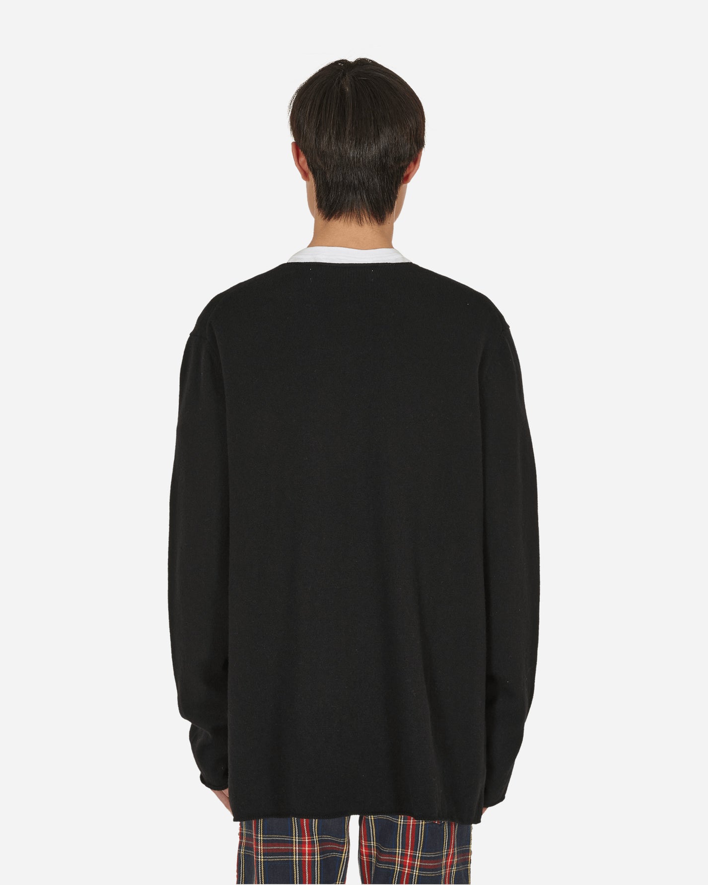 Comme Des Garçons Play Sweat Black Sweatshirts Crewneck P1N068 1