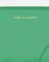 Comme Des Garçons Wallet Comme Des Garcons Classic Leather Line Green Equipment Wallets SA8100 2