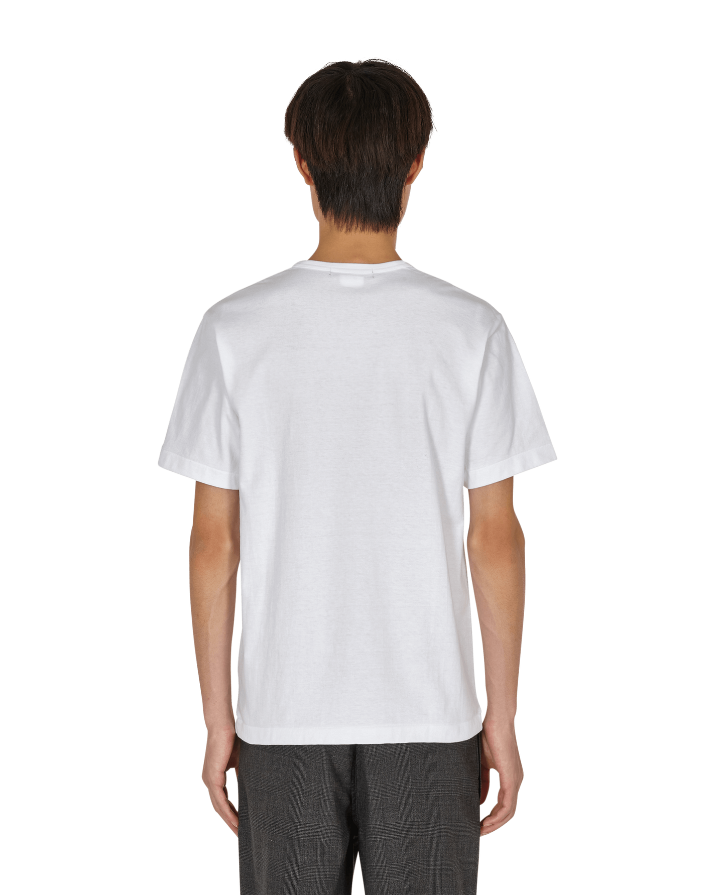 Comme Des Garcons Black T-Shirt White T-Shirts Shortsleeve 1H-T002-W21 1