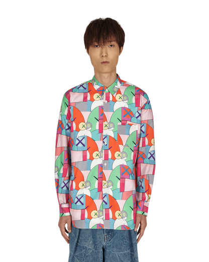 Comme Des Garcons Shirt Woven Print H Shirts Longsleeve FH-B019-W21 1