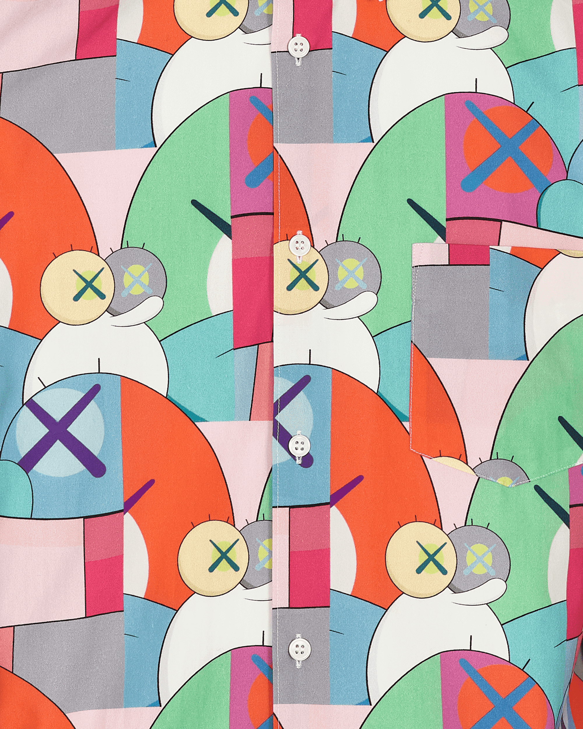 Comme Des Garcons Shirt Woven Print H Shirts Longsleeve FH-B019-W21 1