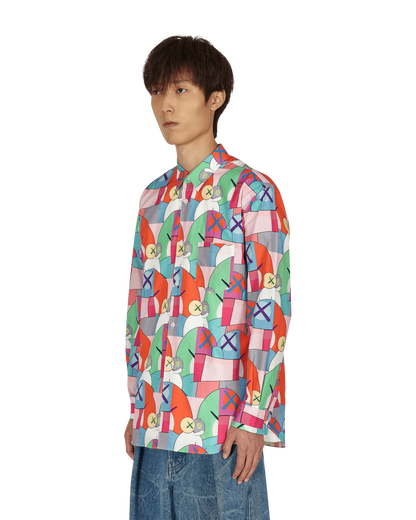 Comme Des Garcons Shirt Woven Print H Shirts Longsleeve FH-B019-W21 1