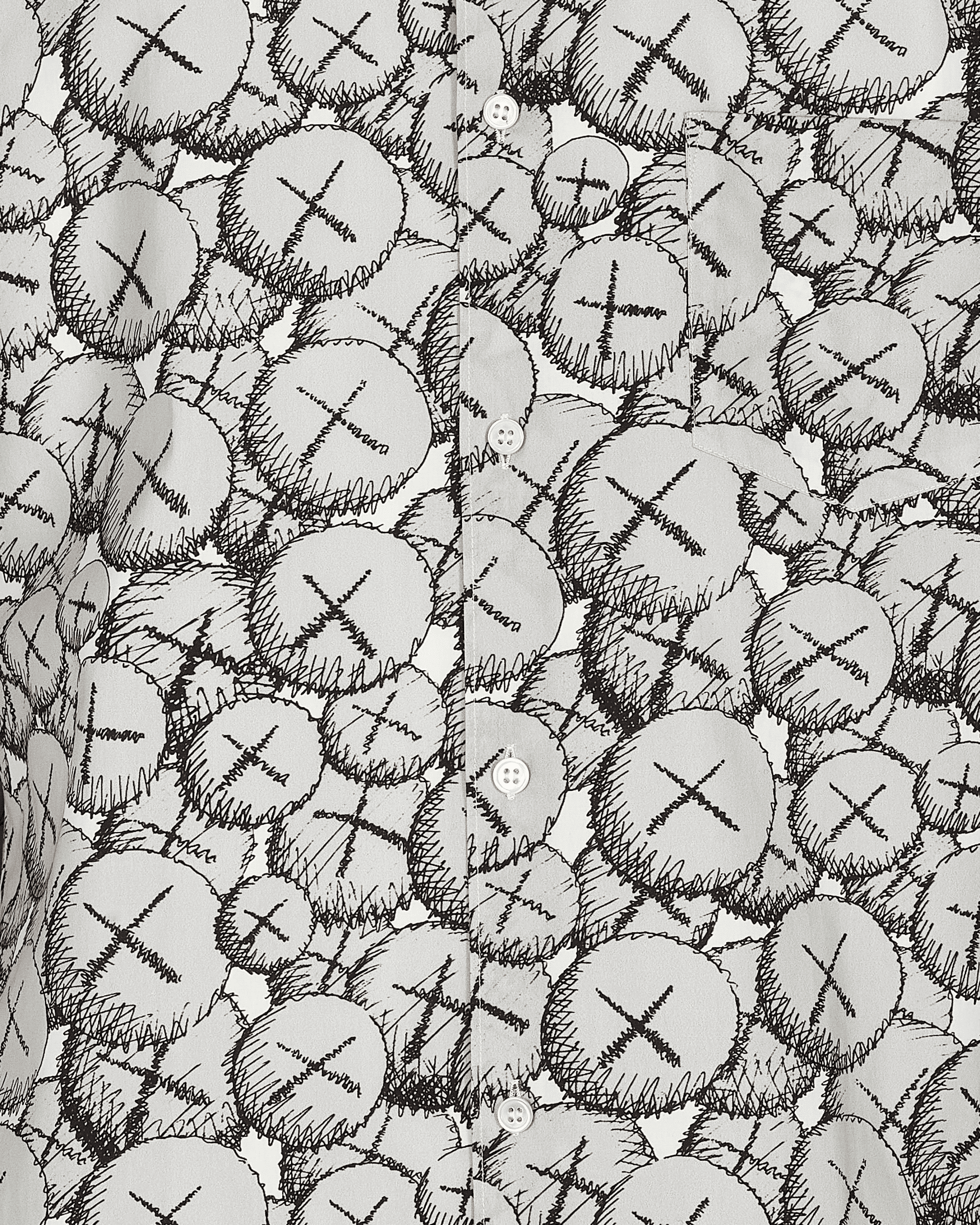 Comme Des Garcons Shirt Woven Print D Shirts Longsleeve FH-B027-W21 1