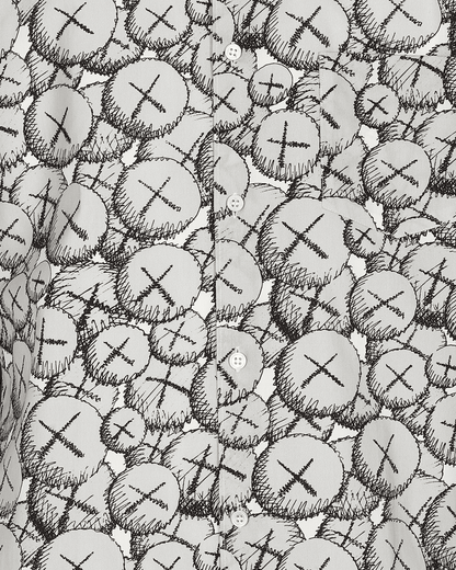 Comme Des Garcons Shirt Woven Print D Shirts Longsleeve FH-B027-W21 1