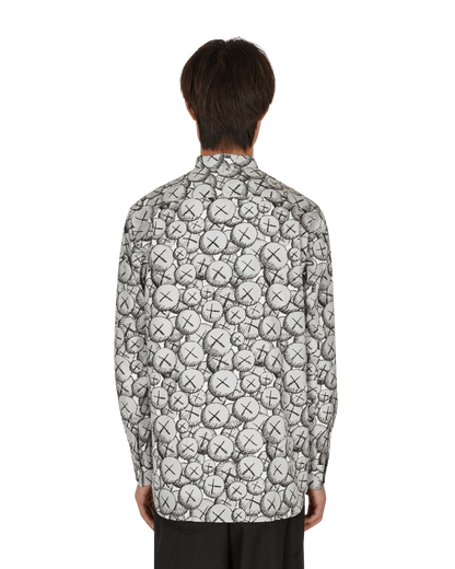 Comme Des Garcons Shirt Woven Print D Shirts Longsleeve FH-B027-W21 1