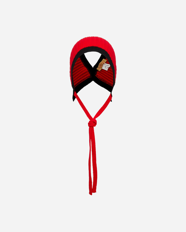 Cormio - Knit Wool Bonnet Red