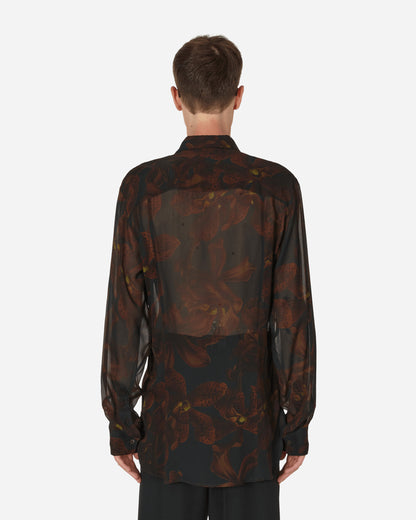 Dries Van Noten Carvie Shirt Black Shirts Longsleeve Shirt 232-020702-7004 900