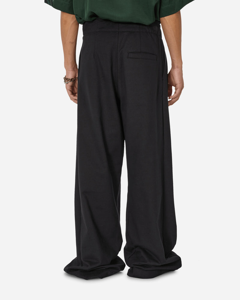 Dries Van Noten Pleated Sweatpants Black - Slam Jam Official Store