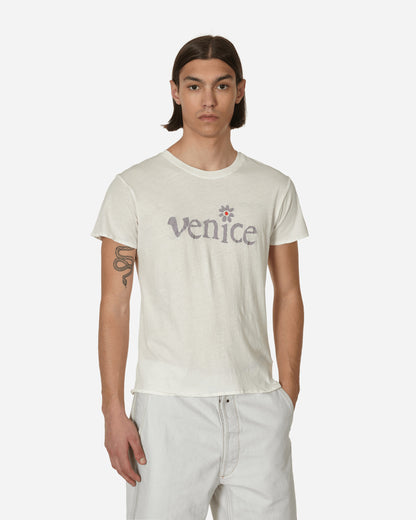 ERL Venice Tshirt Knit White T-Shirts Shortsleeve ERL06T012  2
