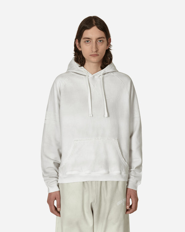 Guess USA - Washed Hooded Sweatshirt White