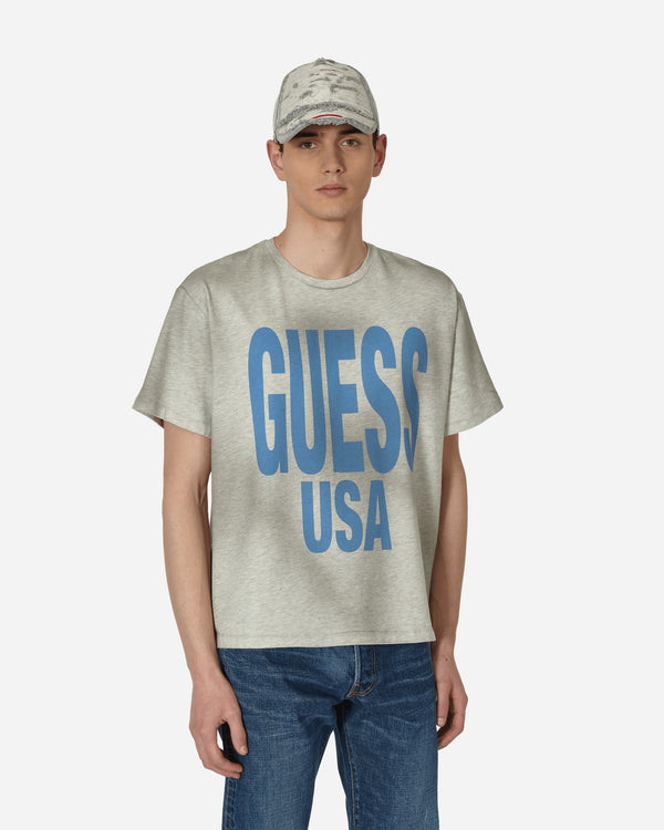 Guess USA - Aged Graphic T-Shirt Grey