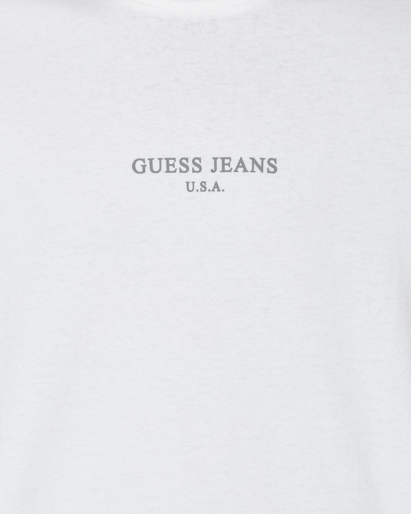 Guess USA Gusa Classic Logo Tee Alabaster White Shirts Shortsleeve M2BI01KBB50 G046